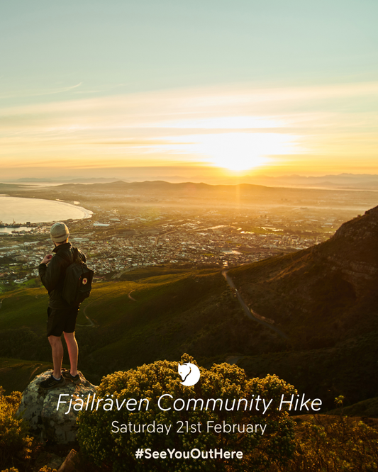 Fjällräven community hike in South Africa
weekend plans, outdoor
Outdoor hiking community event by Fjällräven

Hikers exploring nature on a Fjällräven community hike

Fjällräven South Africa community hike event with Fjallraven cape town south africa Flagship store 99 harrington street 