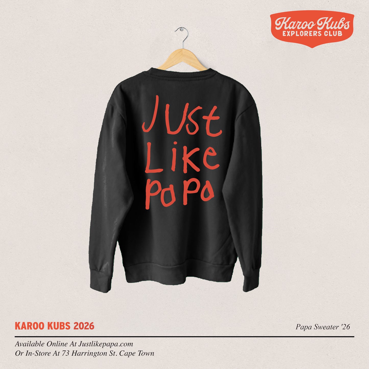 Karoo Kubs Papa Sweater '26