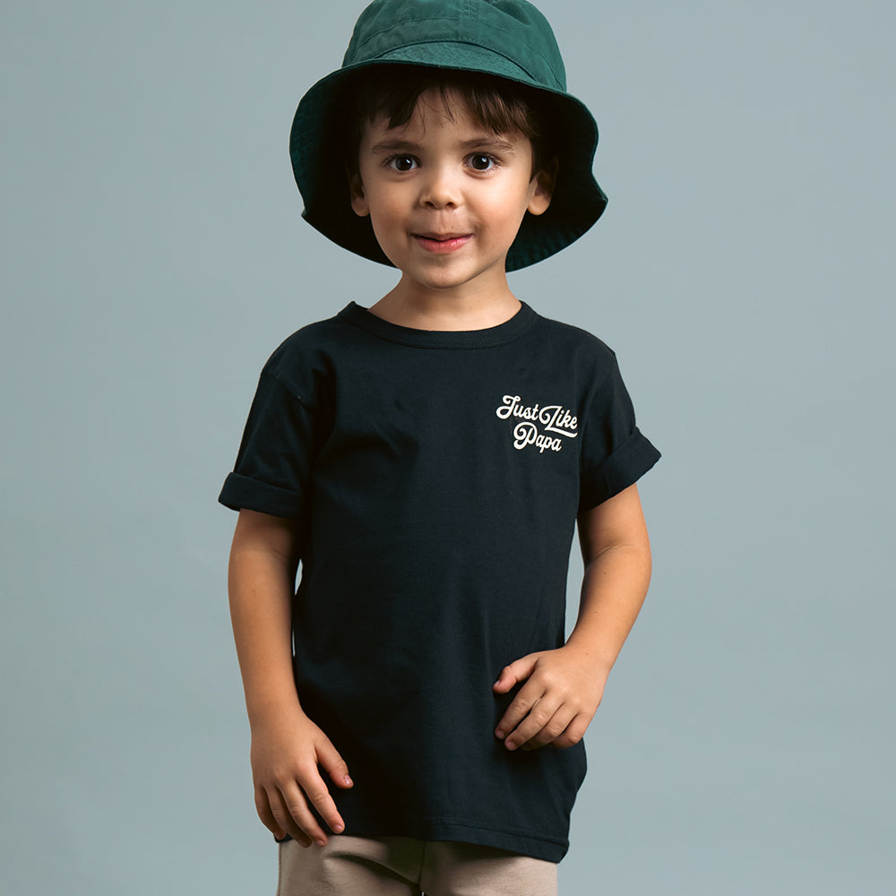 Karoo Kubs Leopard Toad Tees  Black 3-4yrs to 13-14