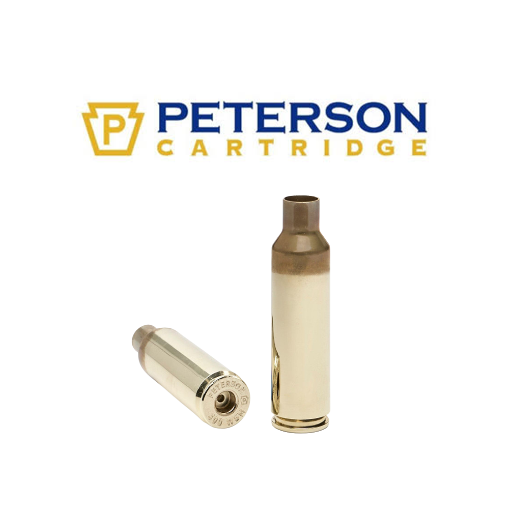 PETERSON BRASS 6MM CREEDMOOR LRP (50)