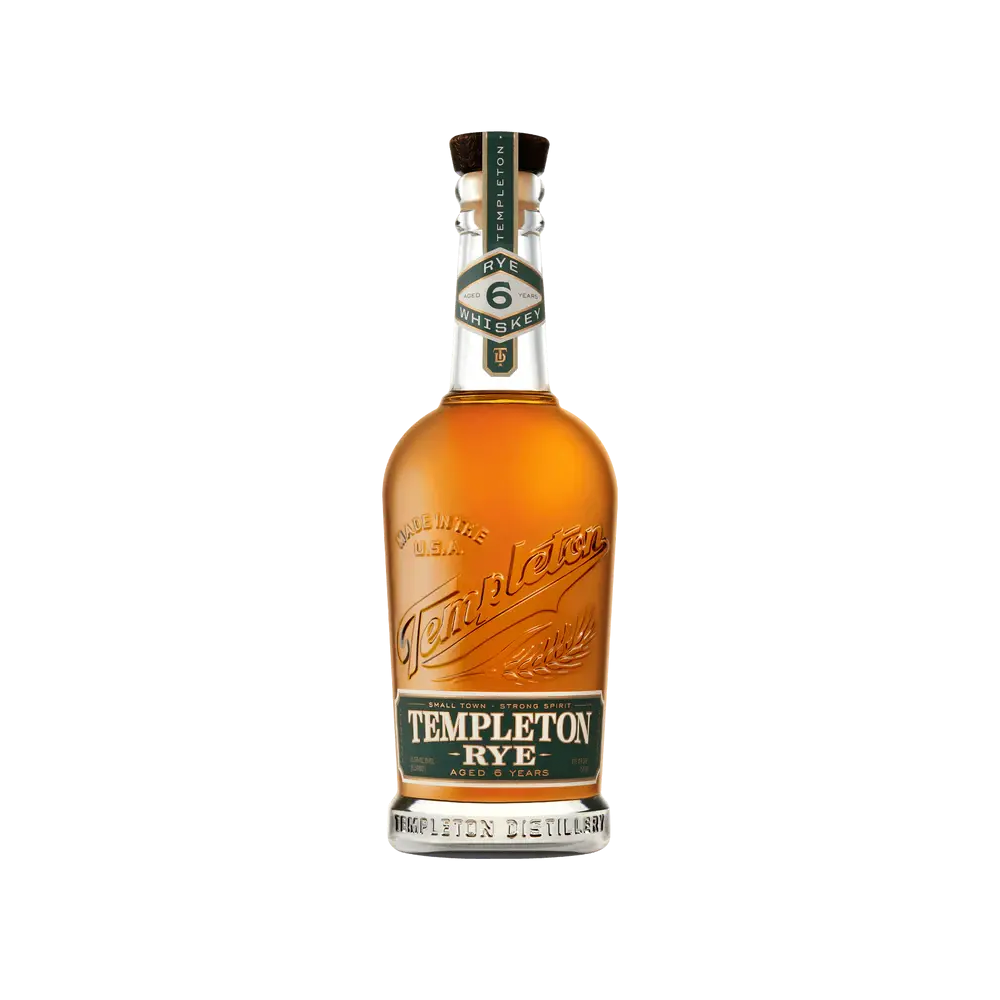 Templeton Rye 6 Years Old Signature Reserve Straight Rye Whiskey