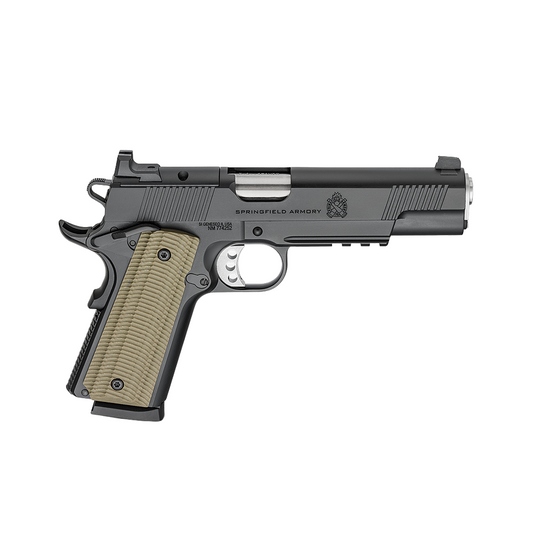 PISTOL 45 ACP SPRINGFIELD 1911 OPERATOR BLACK W/AOS