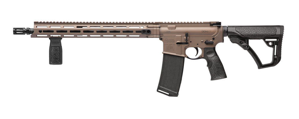 DANIEL DEFENSE DDM4-V7 16" 5.56MM NATO FDE W/DD M