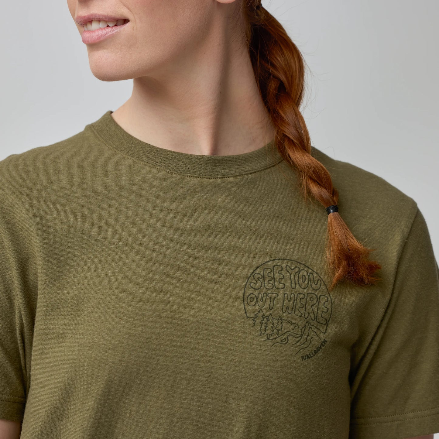 Hemp Blend Out Here T-shirt W
