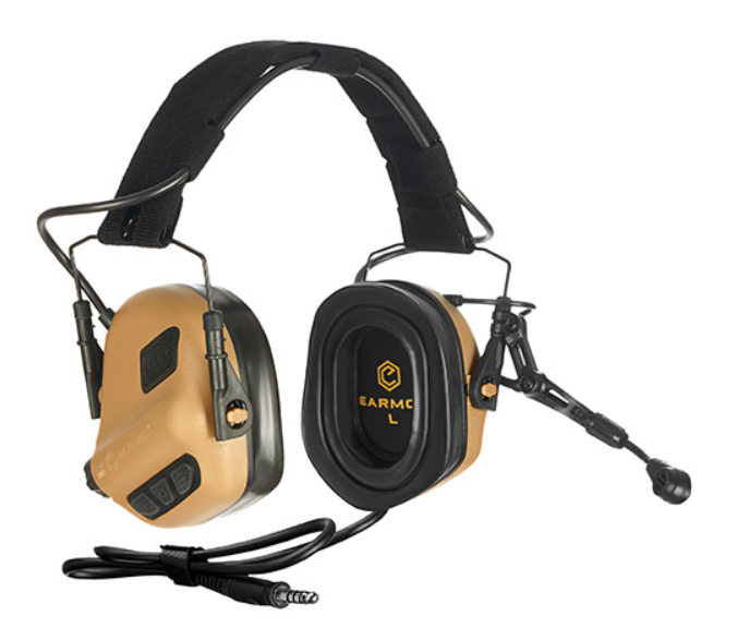 EARMOR M32 HEADSET COYOTE BROWN