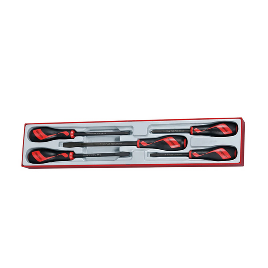 Screwdriver Set Power Thru 5 Pieces TTX Tray