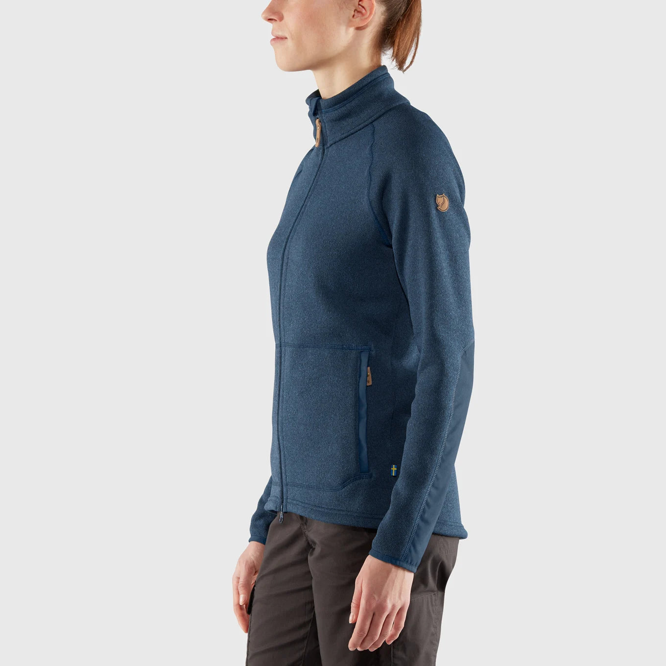 Ovik Fleece Zip Sweater W