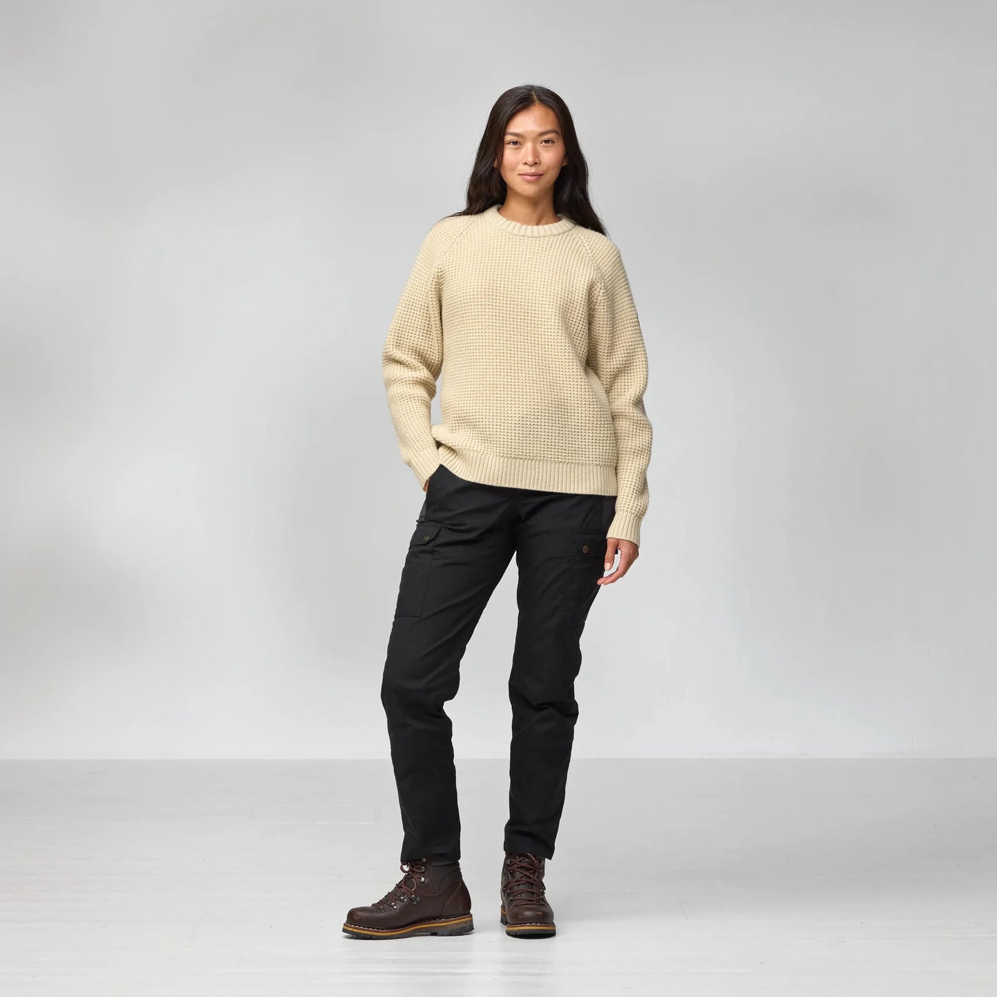 Ovik Waffle Knit W