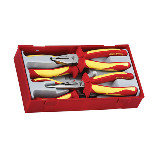 Plier Set 1000 Volt 4 Pieces TT Tray